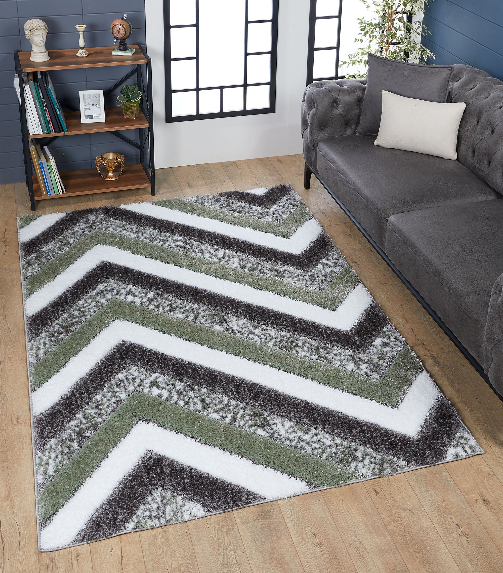 Madison Shag Rug 1200A15 Area Rug