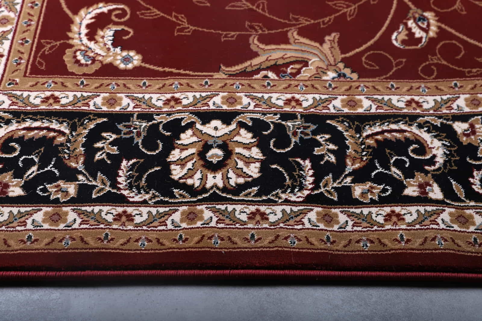 Kalite 2117A RED BLACK Area Rug