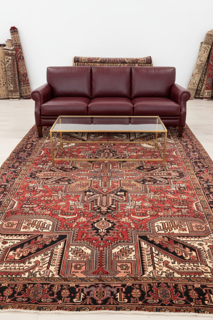 Hand-Knotted Wool Rug – MKR-2487 | Traditional Medallion Design