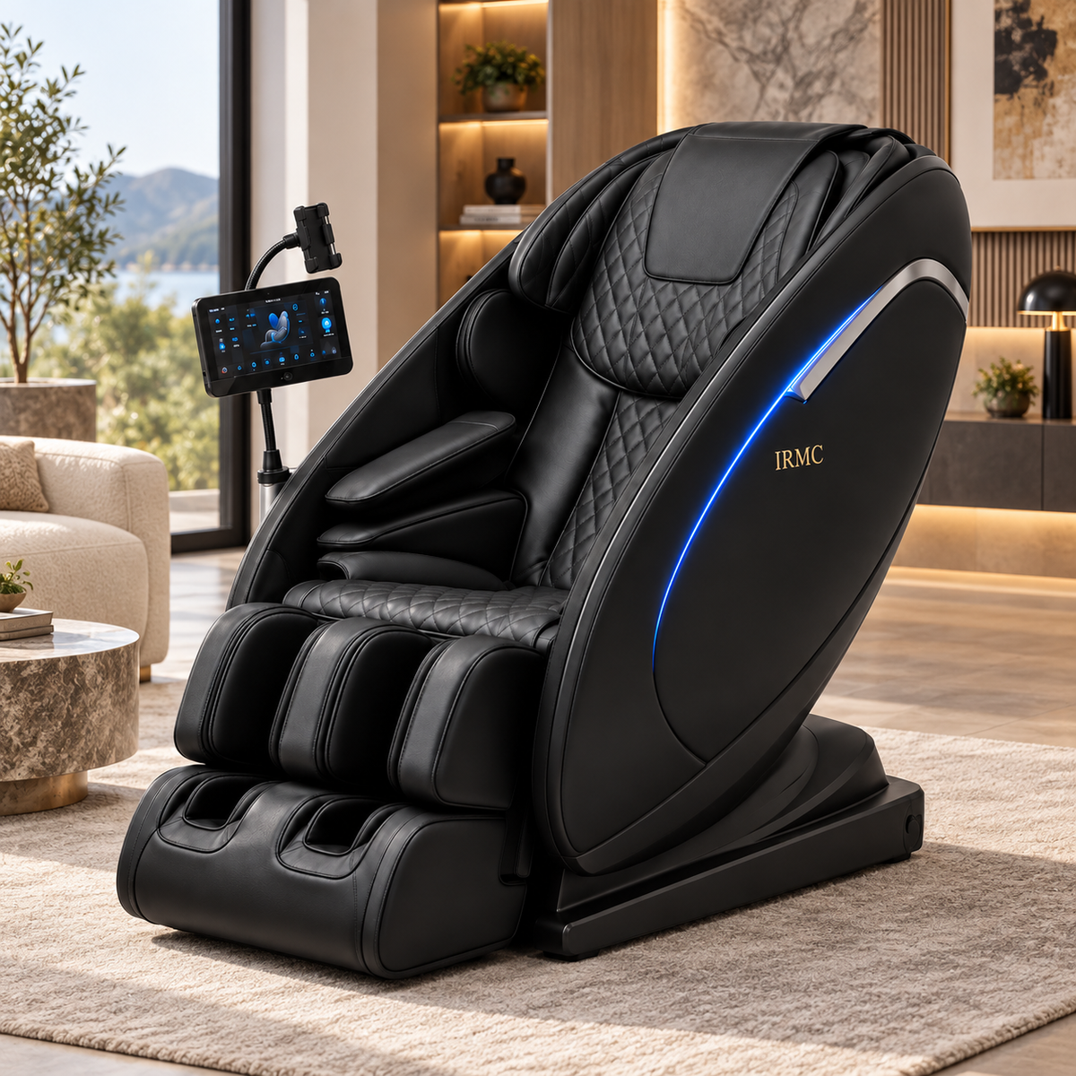 High-End 8D Massage Chair – Black