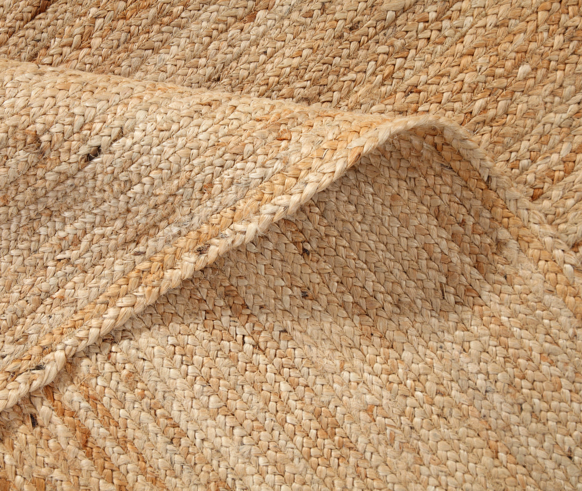 Sahara Natural Braided Jute Rug