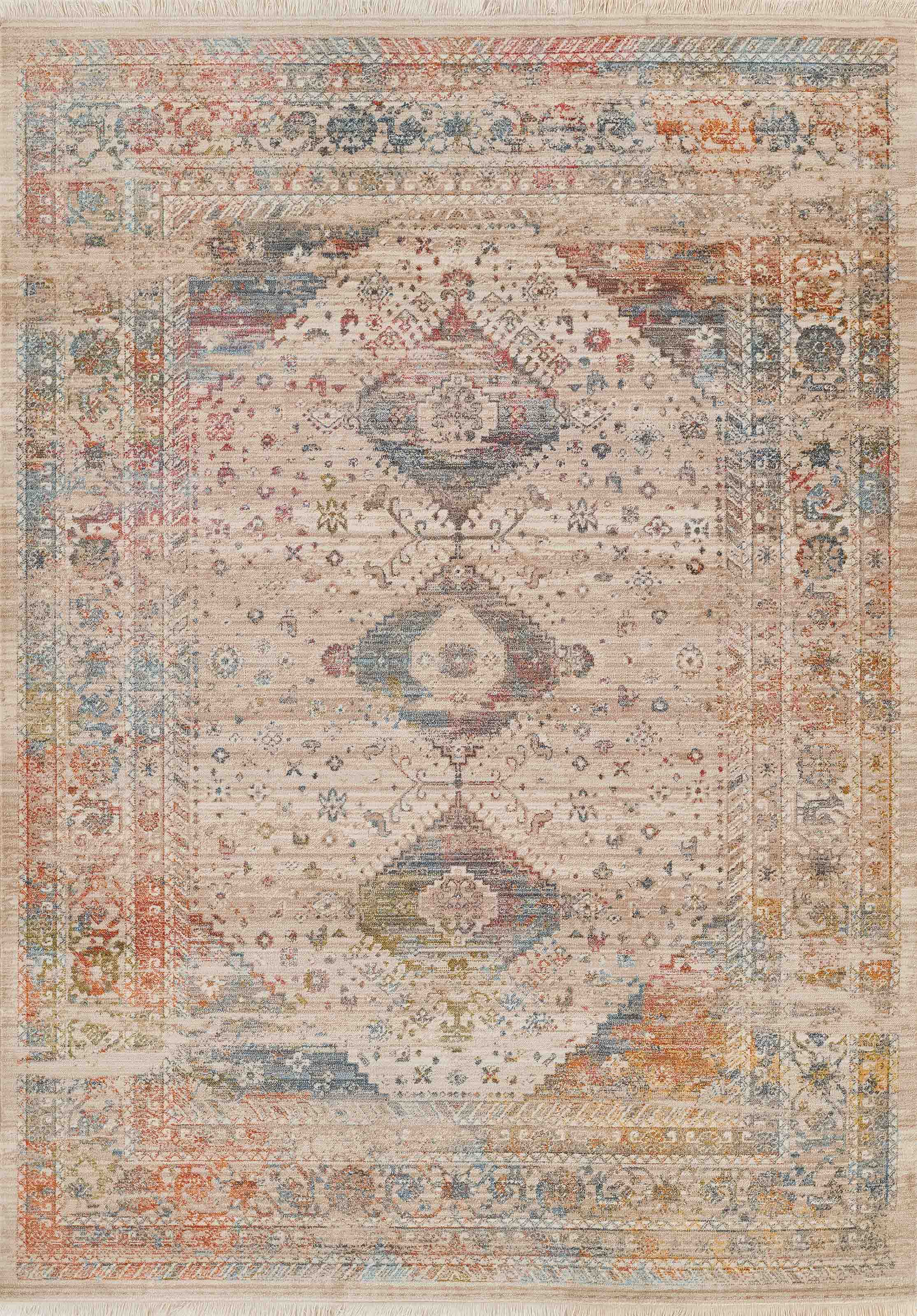 Patina Vintage Distressed Heirloom Ethel Multi