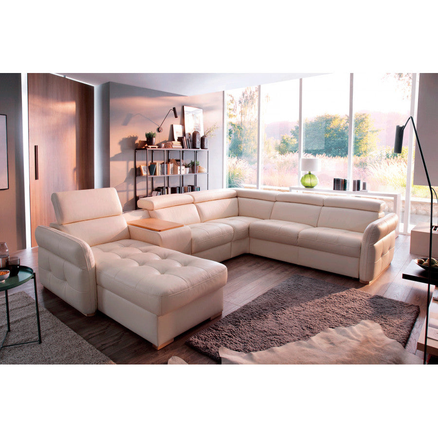 Massimo Sectional Left Chaise W/Storage, Bar Element, Electric Recliner, Corner, Sofa W/Bed - Massimo Sectional | ESF New York- Same-Day Pick up Available
